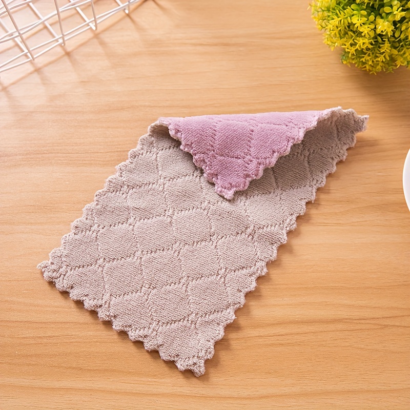 Scouring Pad Square Dish Cloths Simple Style Dish Towel - Temu