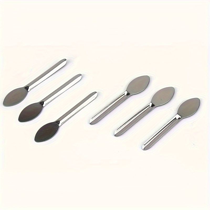 Stainless Steel Lab Spatula Micro Scoop Set Laboratory - Temu