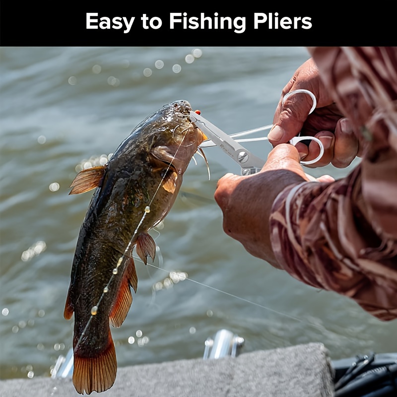 Split Ring Pliers Fishing, Fishing Pliers Remove Fish
