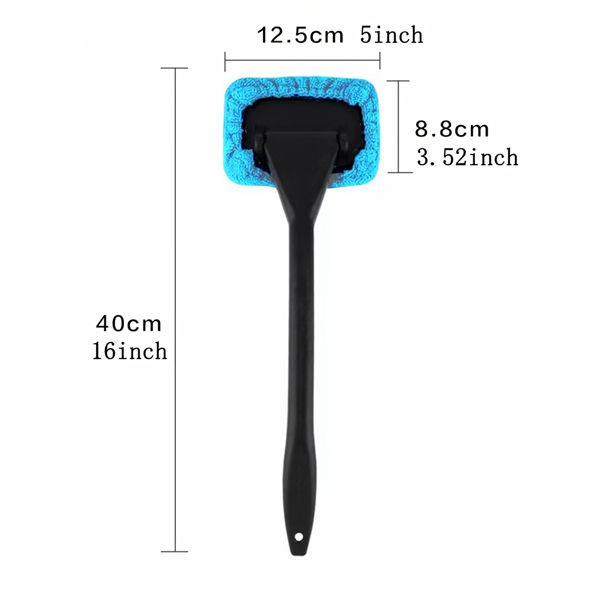 Microfiber Car Window Cleaning Brush, Car Front Windshield Brush Dust  Collector, Car Window Defogging Window Scraper, Home Car Multi-Function  Wiper