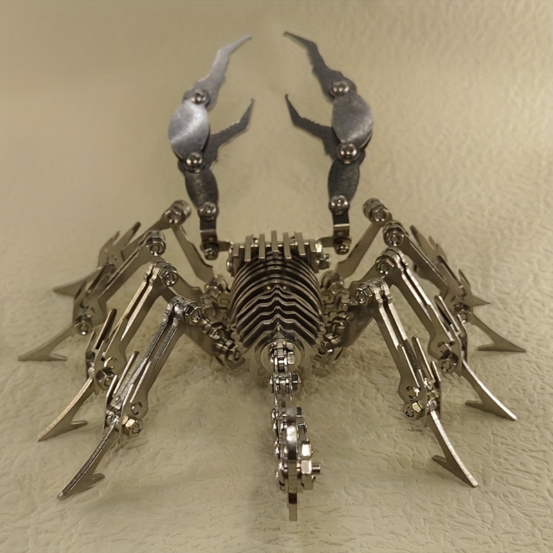 3D metal puzzle - stainless steel puzzle - SCORPIO