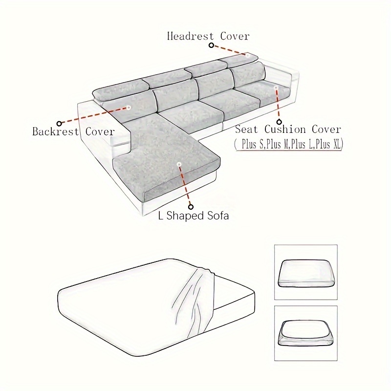 Copridivano Elasticizzato Jacquard A Foglia Larga Di Nuovo Stile Da 1  Pezzo, Copridivano Universale Antipolvere E Antigraffio Per Gatti Four  Seasons All-inclusive (taglia Unica, Pezzo Unico, Dimensioni Diverse Non  Sono Un Set)