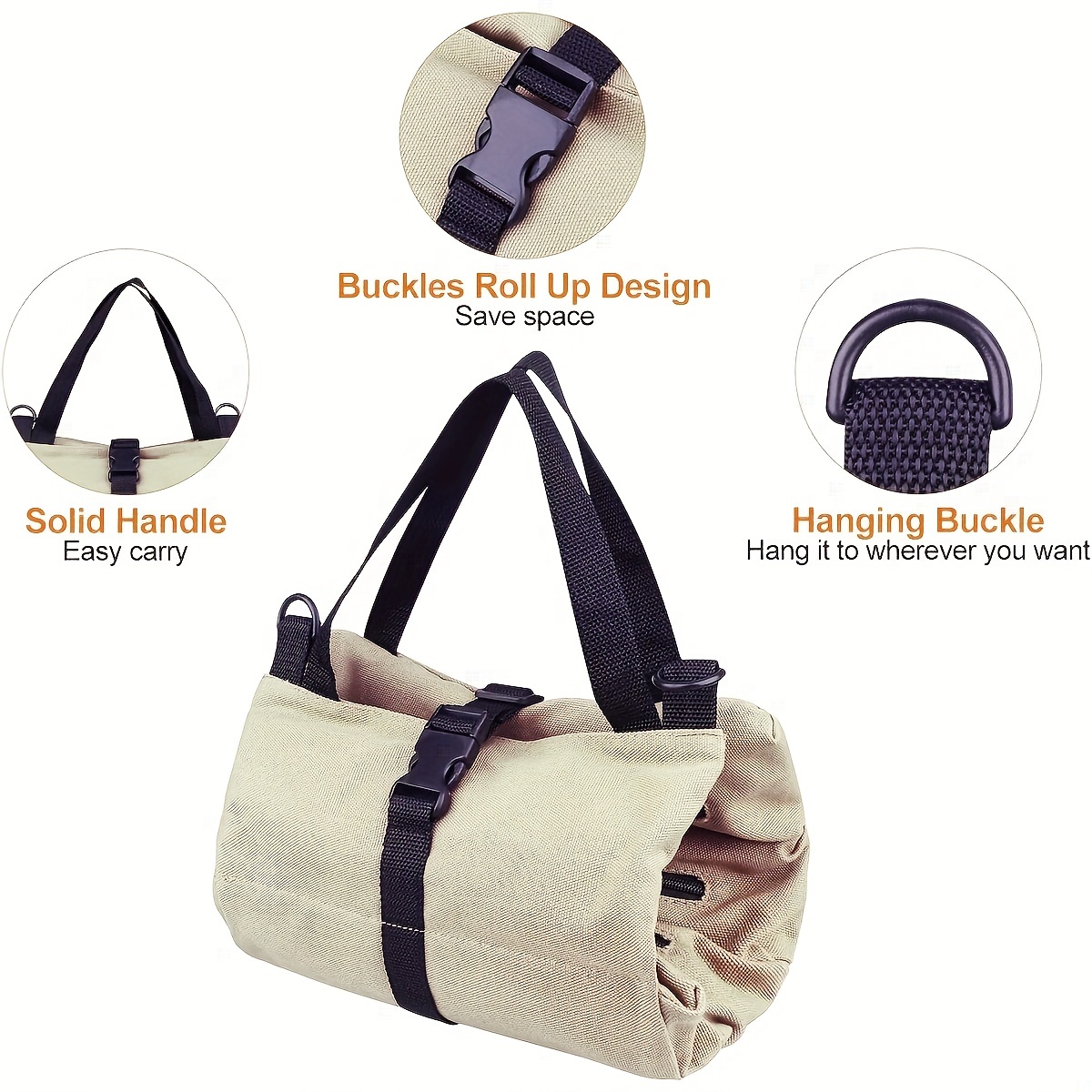Multi-purpose Roll Up Tool Bag  Tool bag, Fashion pouch, Simple storage