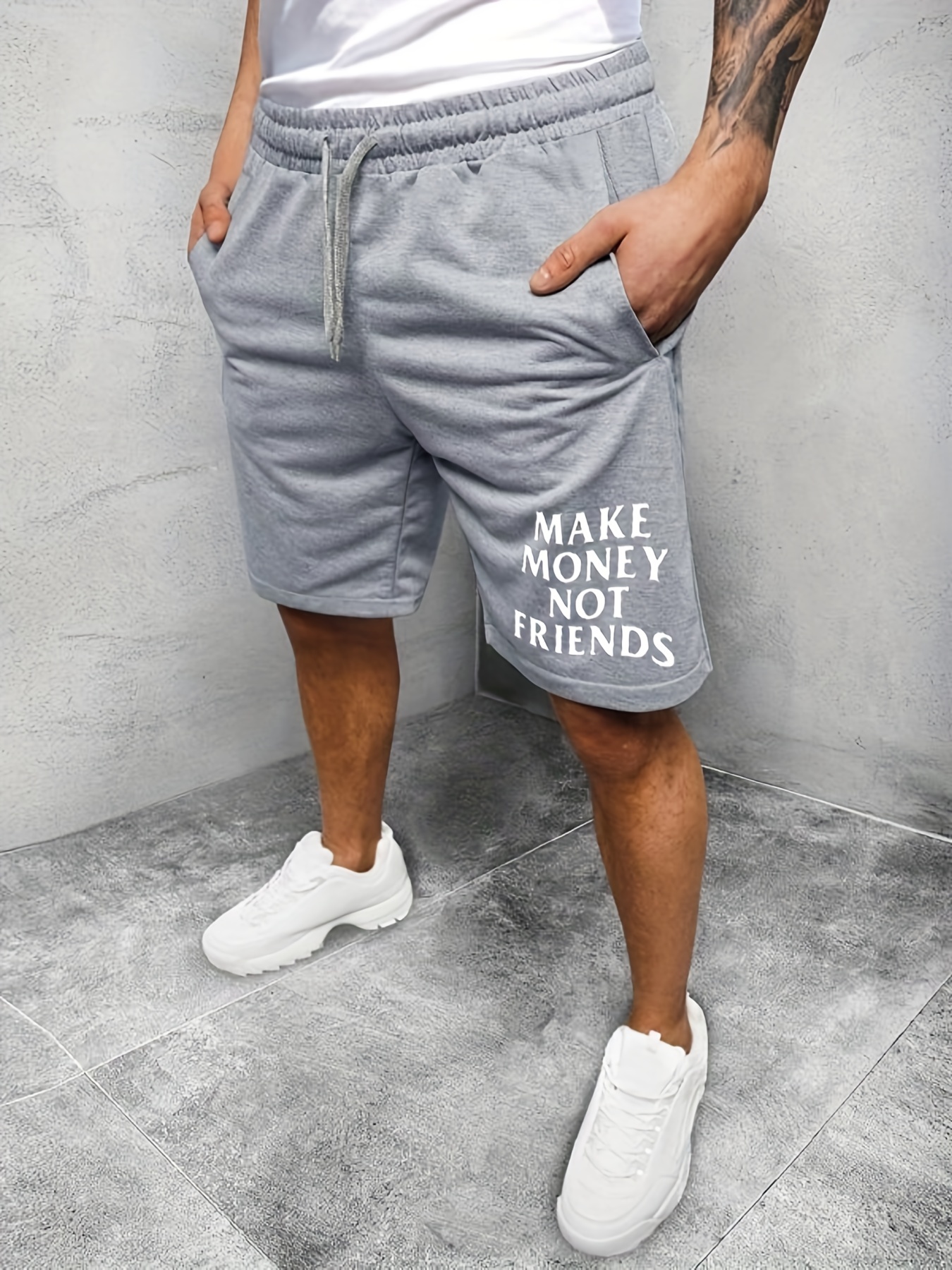 Pantalones Cortos Para Hombre, Casual, Sueltos, Con Bolsillos, Ropa  Masculina De Verano - Temu