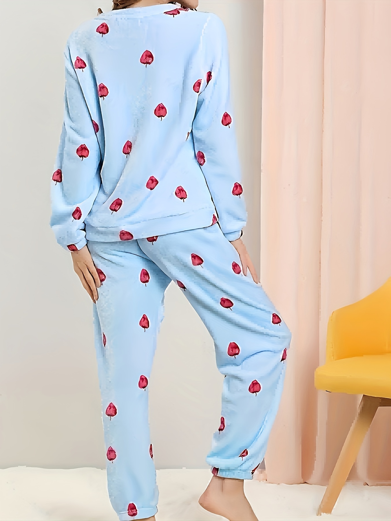 Snoopy Women's Print Pyjama Set - Blue