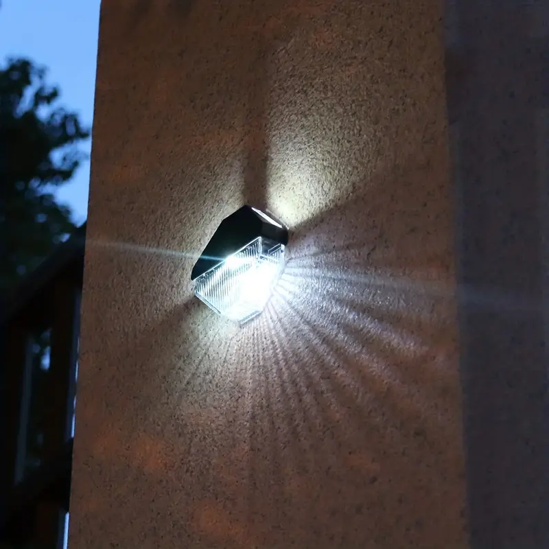 2 Stück LED Solarleuchten Wasserdichte Outdoor Garten - Temu Austria