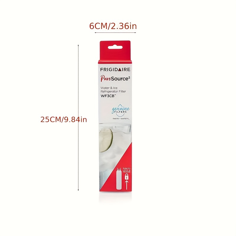 Frigidaire PureSource 3 WF3CB - Refrigerator water filter 1 pack