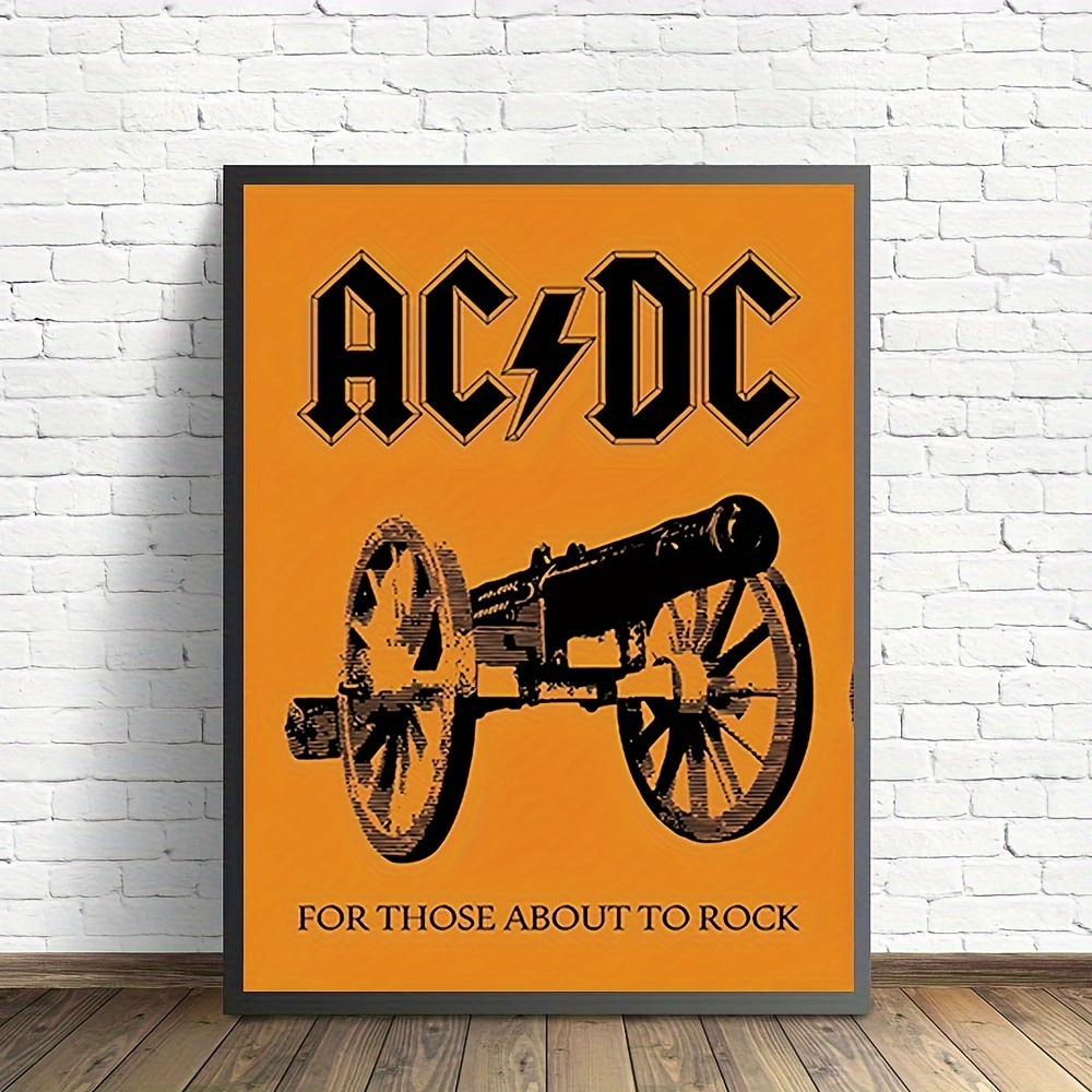 AC/DC Group Art Print 30x40cm, Posters und prints