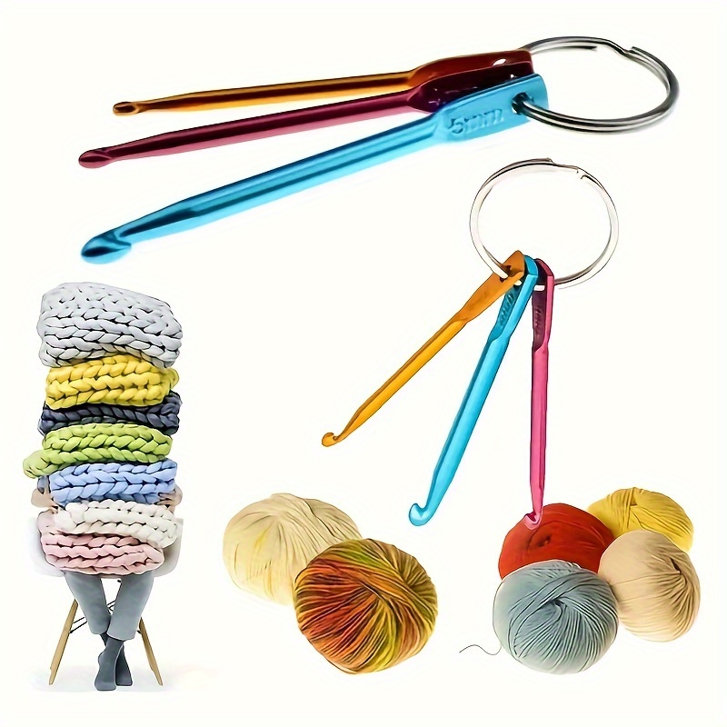  KOKNIT 20pcs Bamboo Crochet Hooks, Lightweight and Eco-Friendly  of Full Gift Set with Crochet Hooks Bag, Crochet Hooks for Crocheting