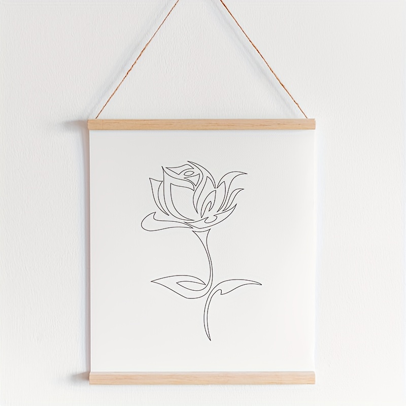 Rose Flower Cutout Painting Stencils Reusable Rose Stencils - Temu