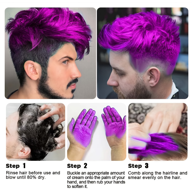 Coloring Hair Wax Styling Tool For Home & Travel Easy to Use