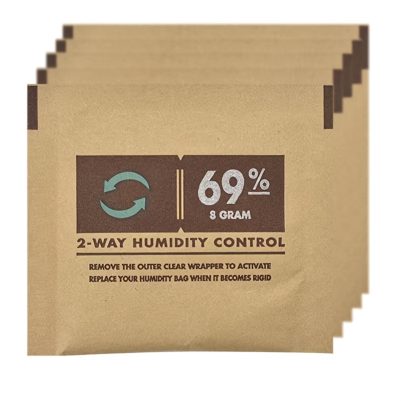 10pcs 2 Way Humidity Control Packs, 10 Pack Humidifier Bag Sealing