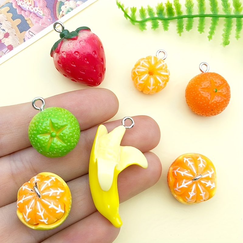 Citrus Fruit Charm Bracelet