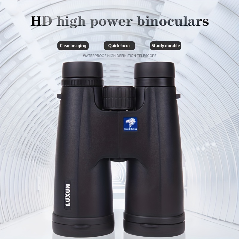 Binoculares con Visión Nocturna HD y Zoom de Largo Alcance 10-120X80 para  Caza, Telescopio de Inevent HW3516-00B