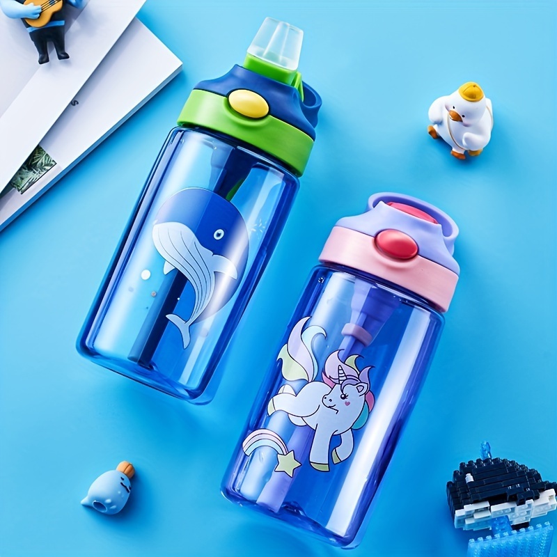 Children's Water Bootle 304 Stainless Steel Insulated Sports Water Bottles  Straw Water Cup Fashionable And Portable Back To School Supplies - Temu