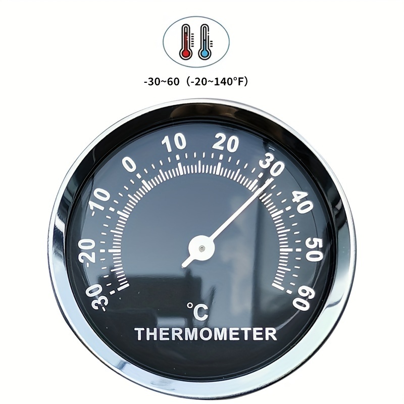 1 teiliges Thermometer 58 Mm Kleine Größe Metall außenring - Temu Austria