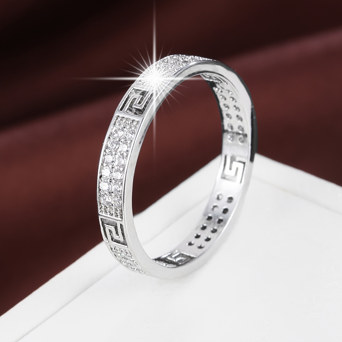 Silver Designer Inspired Band