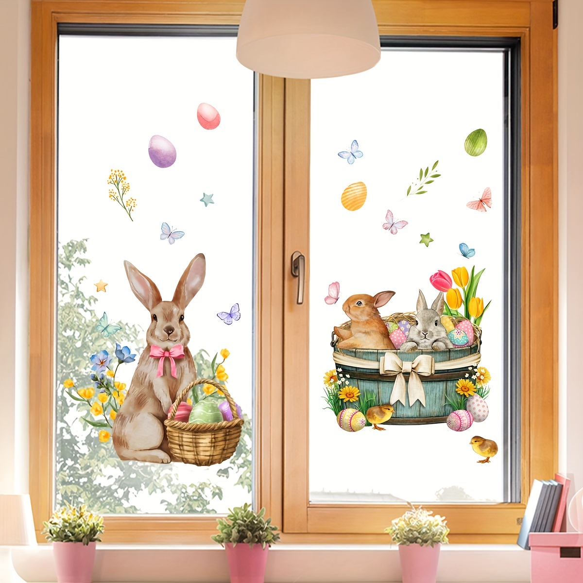 Cartoon window best sale stickers