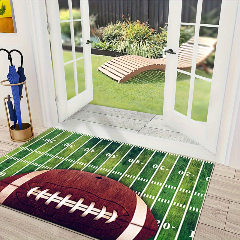 Creative Leaf Print Door Mat, Comfortable Non-slip, Anti-fouling