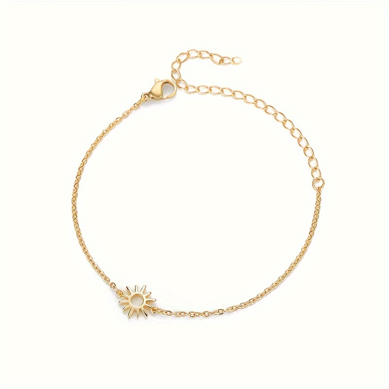 E-shop 1 Vielseitiges Edelstahl-Sonnenarmband für Pendler, Unisex
