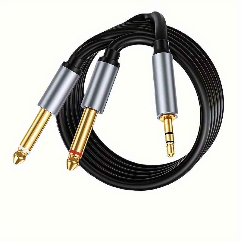 Mini cable de audio óptico digital de 3.5 mm que conecta el cable Toslink  [24K de nailon trenzado ultra duradero] Cable de audio SPDIF para cine en