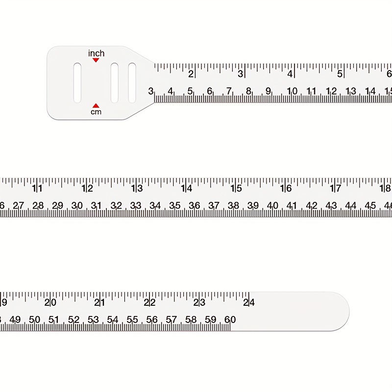 Head Circumference Measuring Tape White Baby Head Measuring Ruler