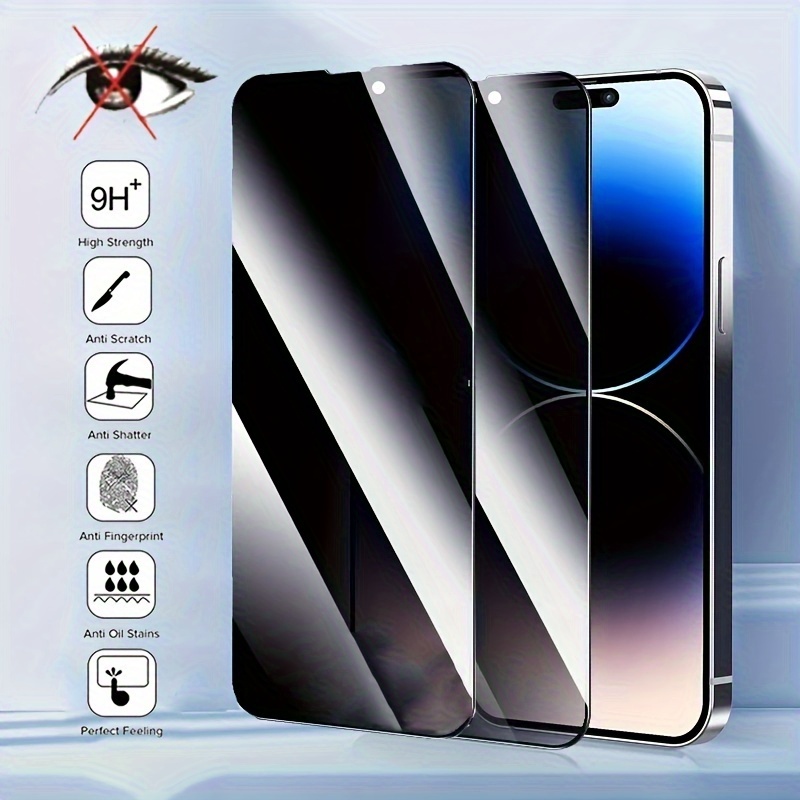 Anti peep Tempered Glass Full Cover Privacy Screen Protector - Temu  Australia