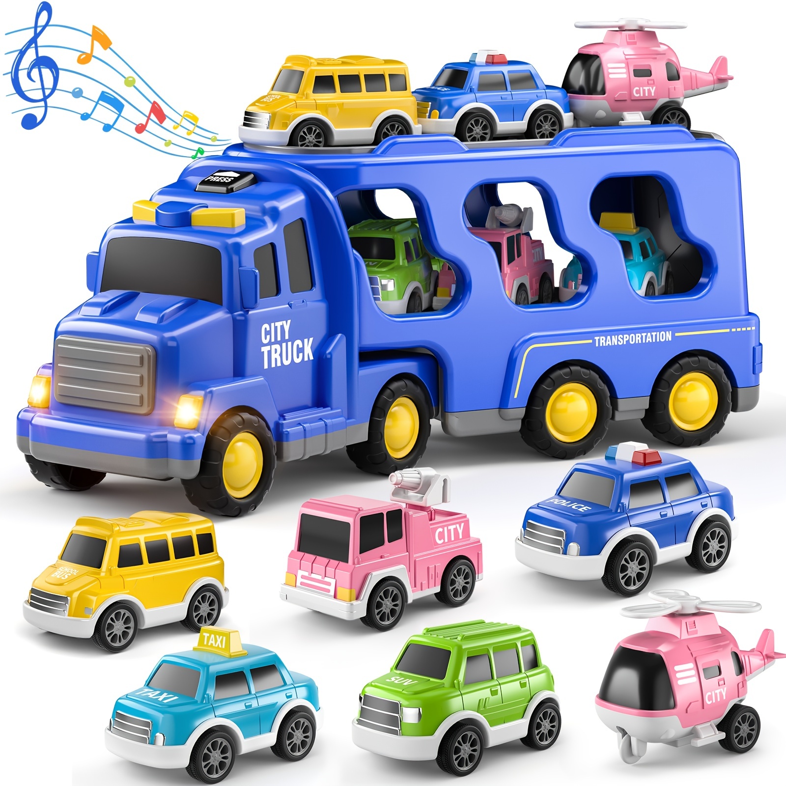 Jouets pour garçons de 3 à 5 ans - Voiture télécommandée - Mini voiture  télécommandée pour garçons de 3 à 5 ans - Cadeau d'anniversaire pour  garçons
