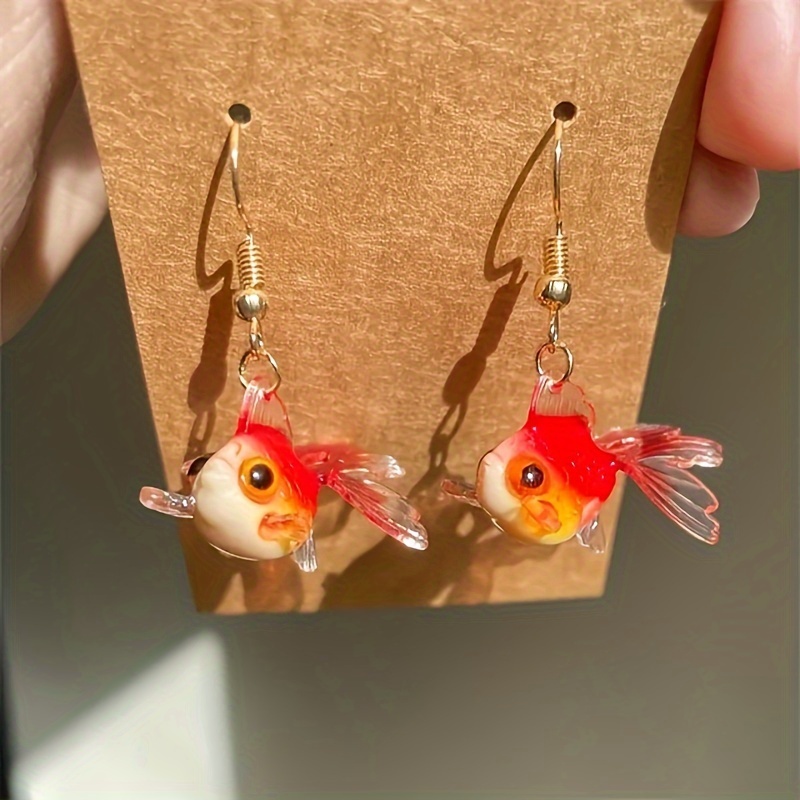 Fish Earrings - Temu