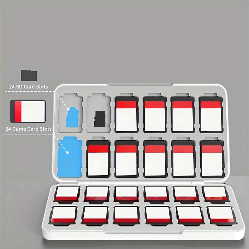 Étui Boîte de Carte Mémoire pour 8 Cartes Nintendo Switch 8 micro