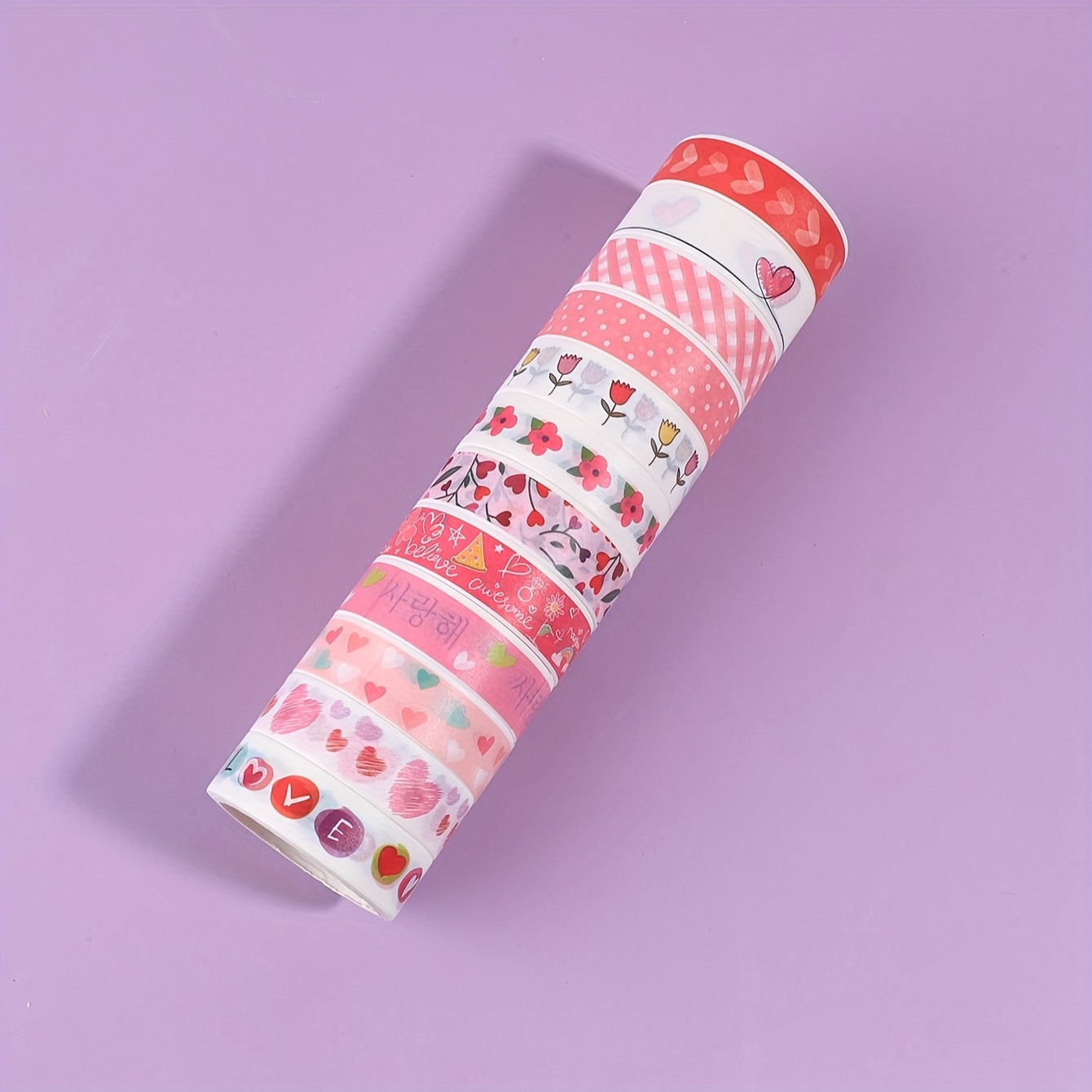 12 Rolls Washi Tape Stickers Set Masking Tape DIY School Suppliers  Stationery