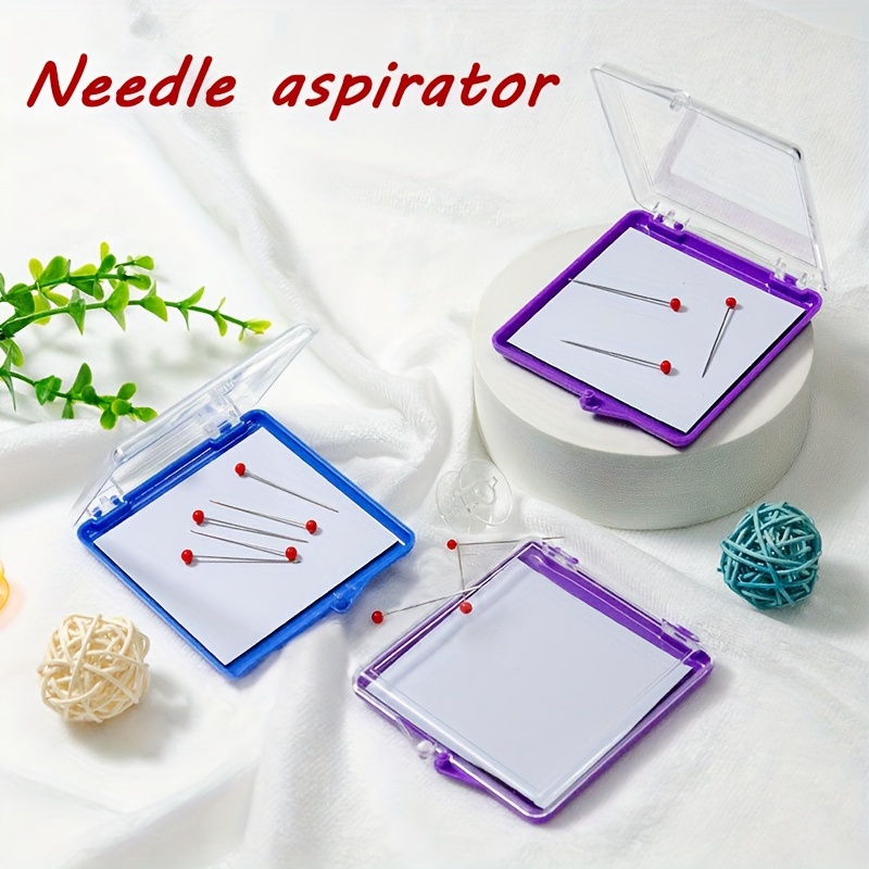 Magnetic Needle Case Household Black Needle Storage Box