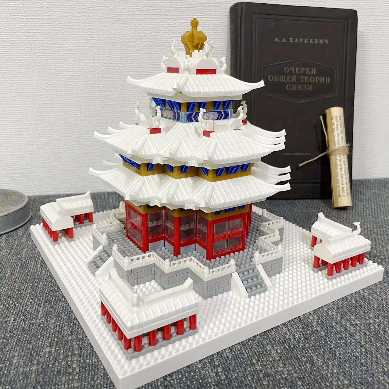 I built a pagoda palace out of the new blocks