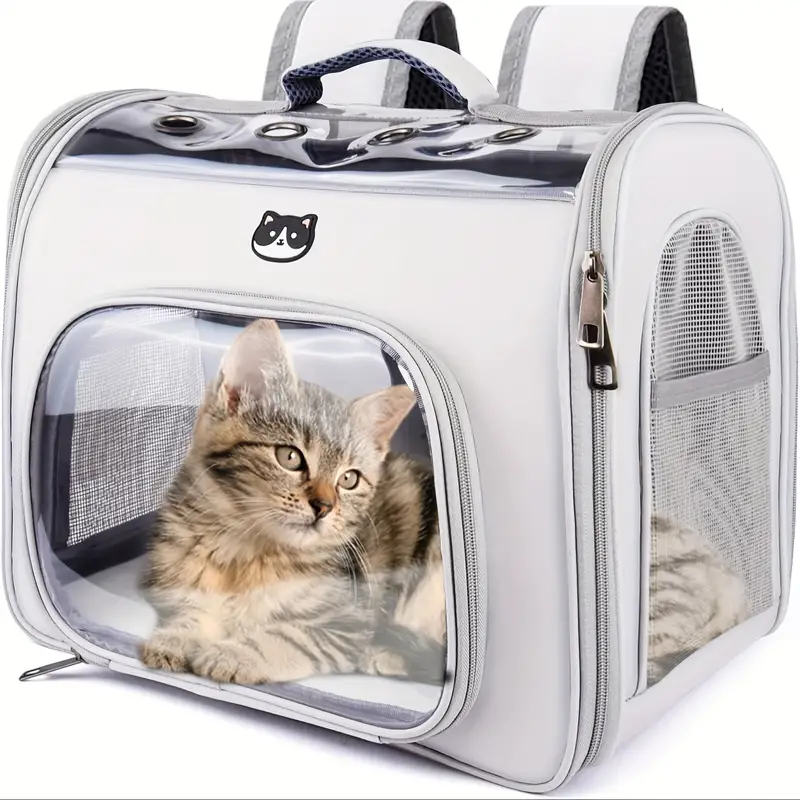 Pet Carrier Airline Approved Duffle Bags Pet Travel Portable - Temu