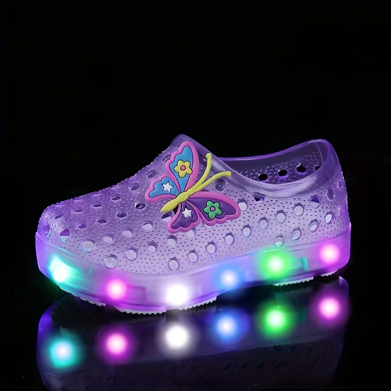 Light up hot sale clogs