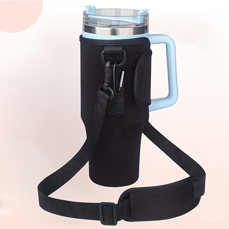 Water Bottle With Cell Phone Pouch And Handle Neoprene Water - Temu