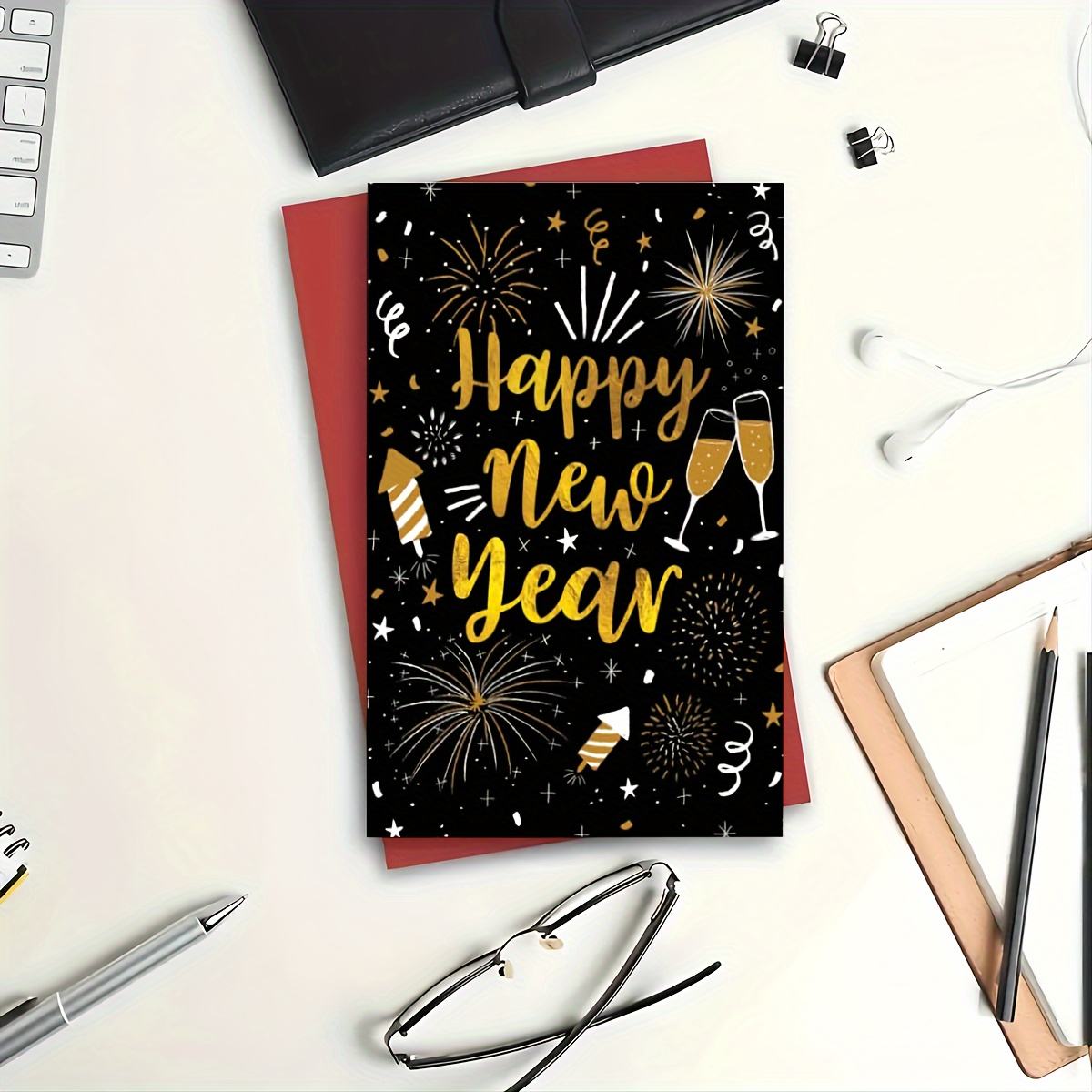 New Year Card-Making Kit! Poems, Pictures, Text, & Characters! by  Illumismart