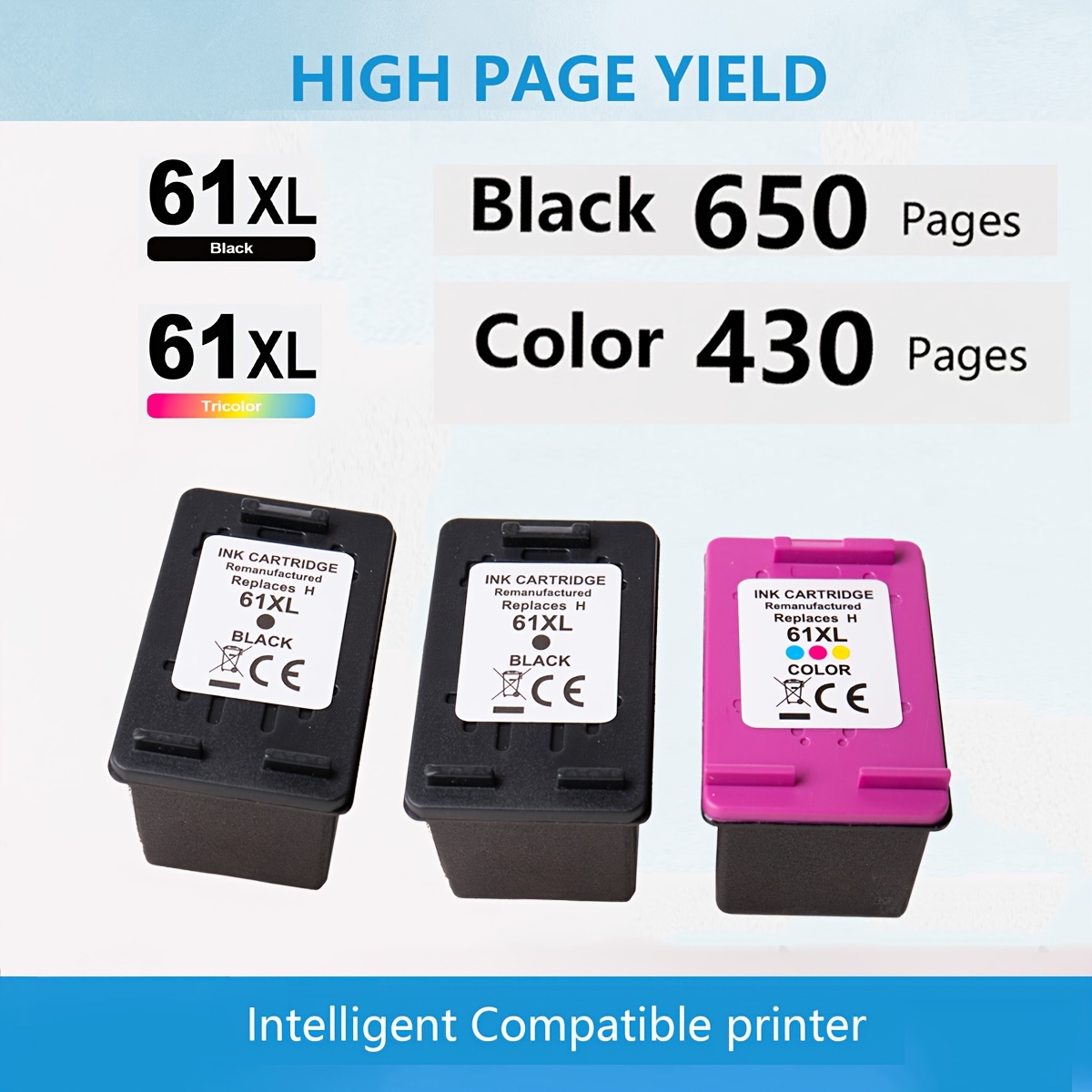 Kit de tinta Universal para impresora, cartuchos de tinta recargables de  250ml, color negro, Compatible con impresoras HP, Canon, Epson, Brother,  Deskjet