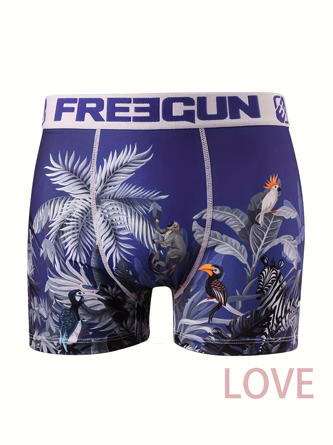 Freegun Couple Underwear Set Cartoon Pattern Fashion Novelty - Temu Italy