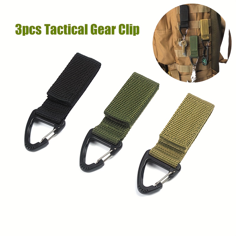 Tactical Molle Hook Key Ring Holder Military Molle Key Chain Hooks Quick  Release