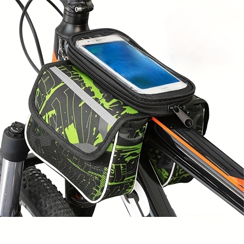 Bolsa Para Cuadro De Bicicleta Soporte Para Teléfono Para - Temu Chile