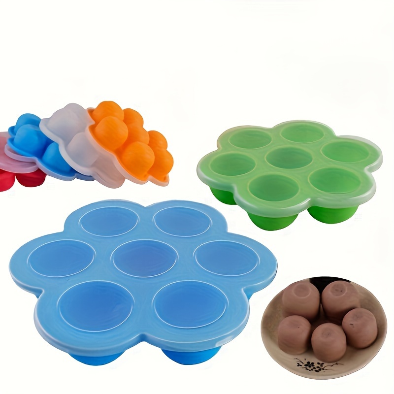 Reusable Silicone Food Freezing Storage Tray Ice Grid With - Temu