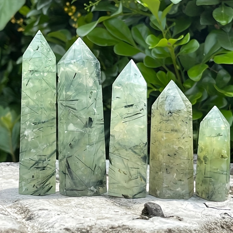 1pc Estilo Verde Piedra Triturada Cristal Pegamento Resina - Temu