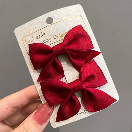 youngsterss bow hair clips princess clips hair clips for little girls cute side clips girls hair accessories