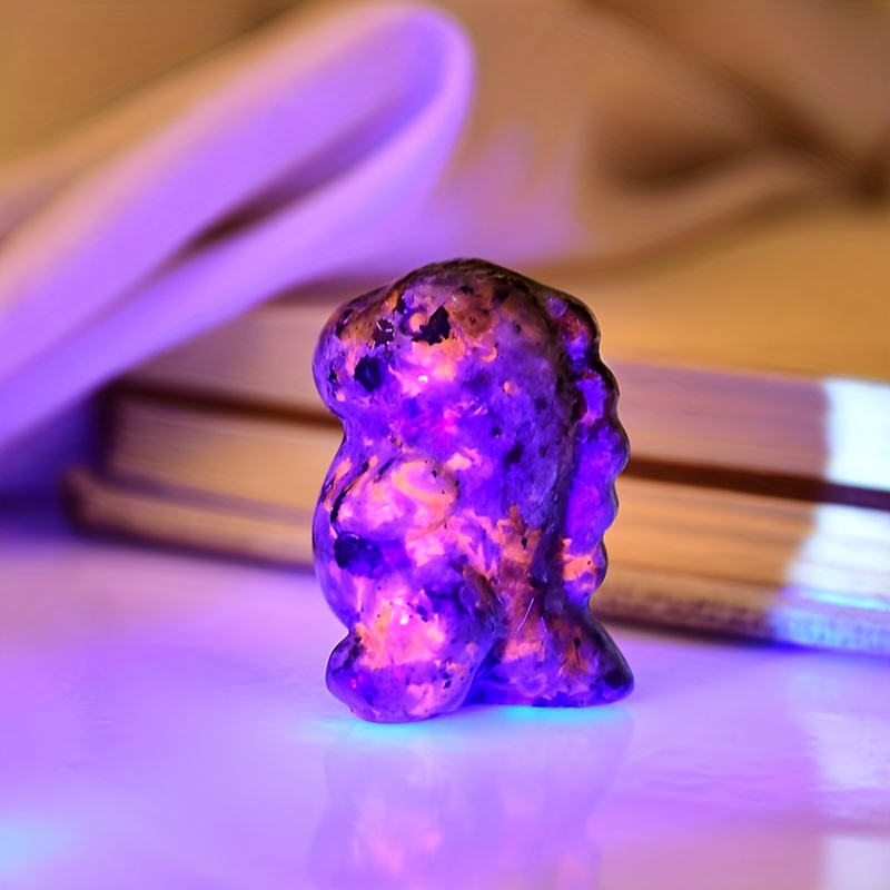 2pcs Opalite Dinosaur Crystal Carving, Christmas Gift