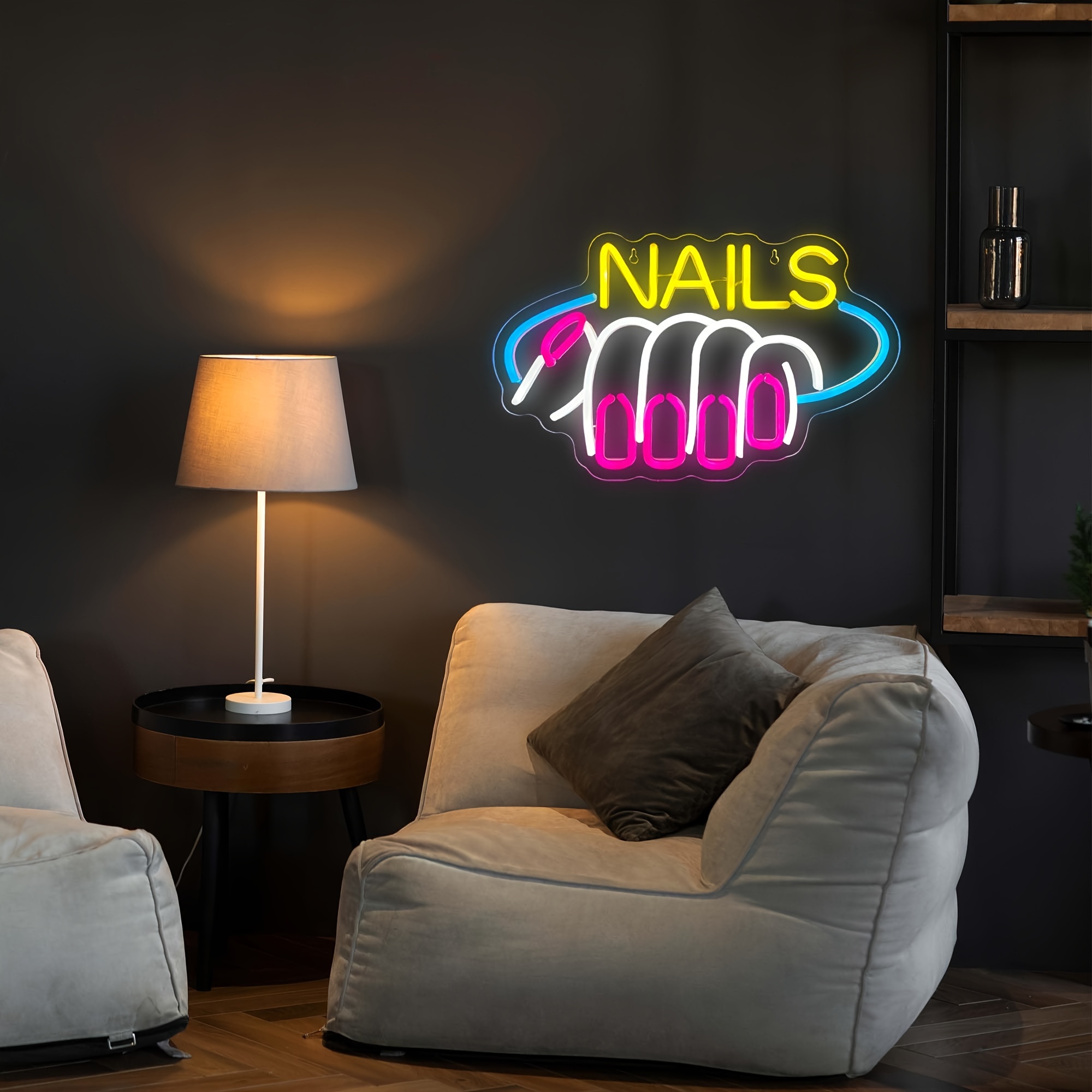 Nail Salon Wall Decor, Nail Room Wall Art, Nail Studio Decor, Nail