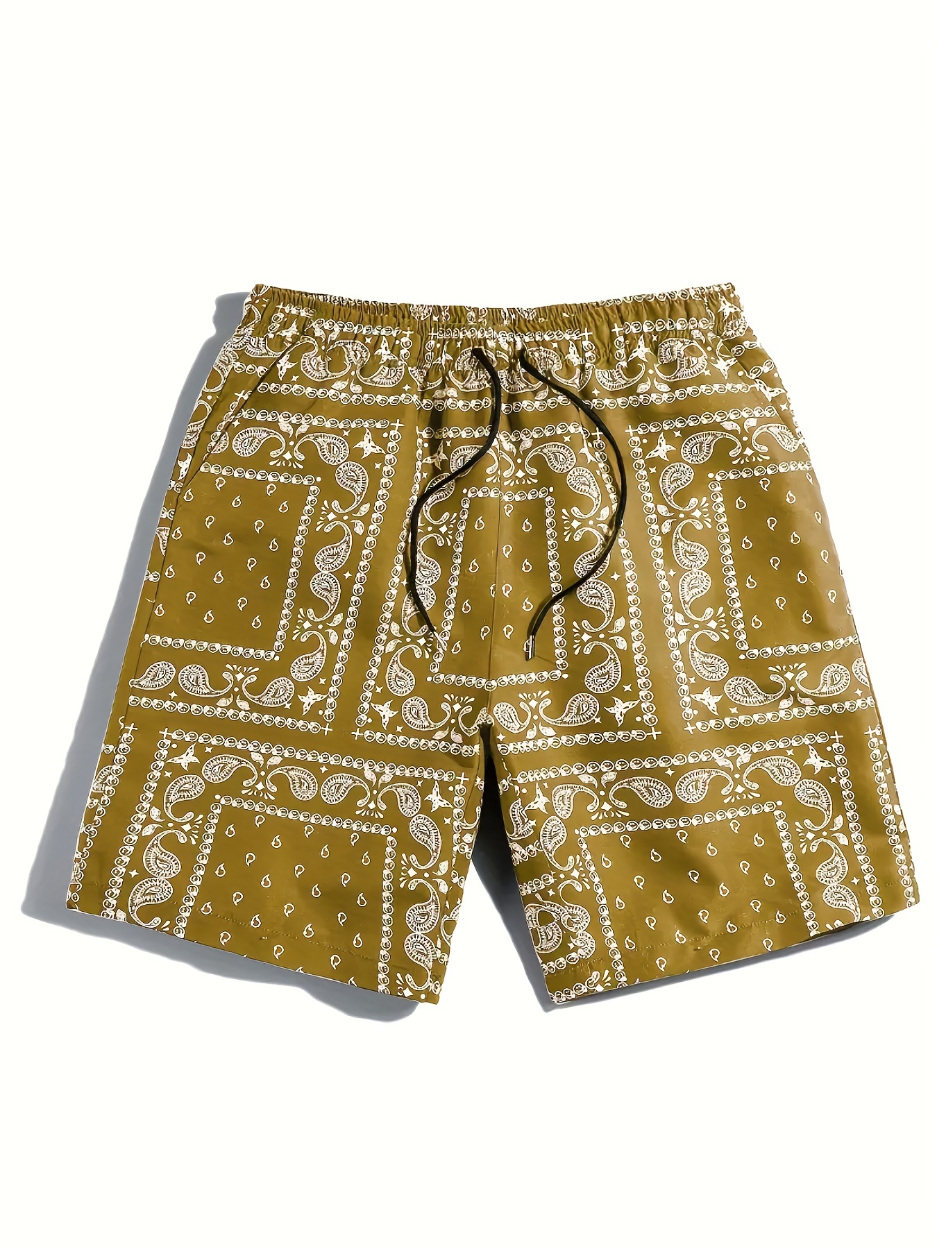 ETRO KIDS paisley-print Bermuda shorts - Green