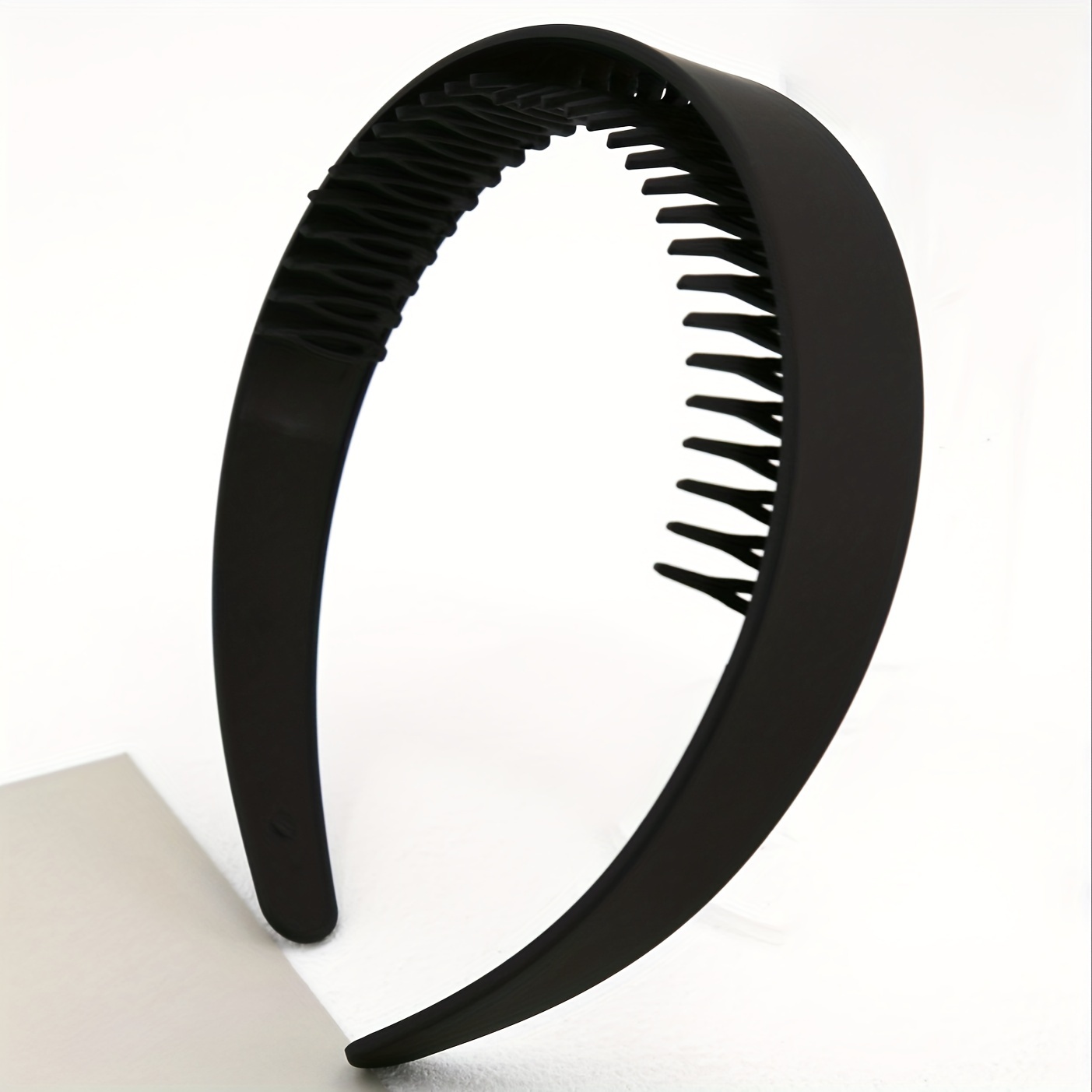 1pc 2.5cm Wide 30-tooth Anti-slip Plastic Headband