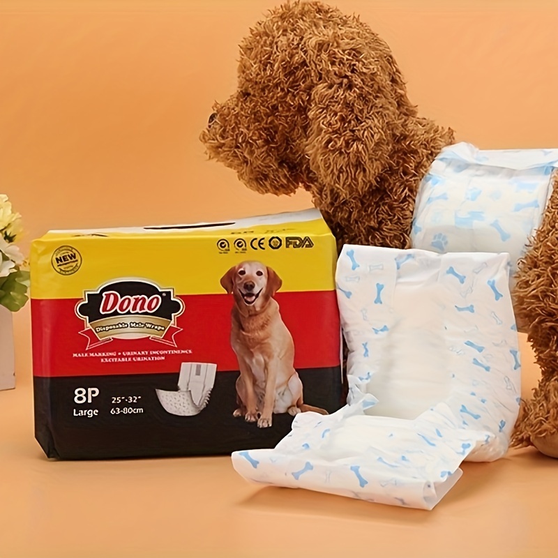 Pañales Desechables Para Perros Pañales Para Perros - Temu