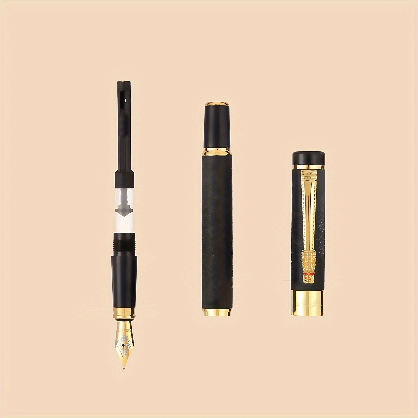 1buc Suport Stilou Din Metal Mat Stilou Scris Zilnic Birou De Afaceri Penita Iridiu 0,5 Mm Pix Caligrafie detalii 4